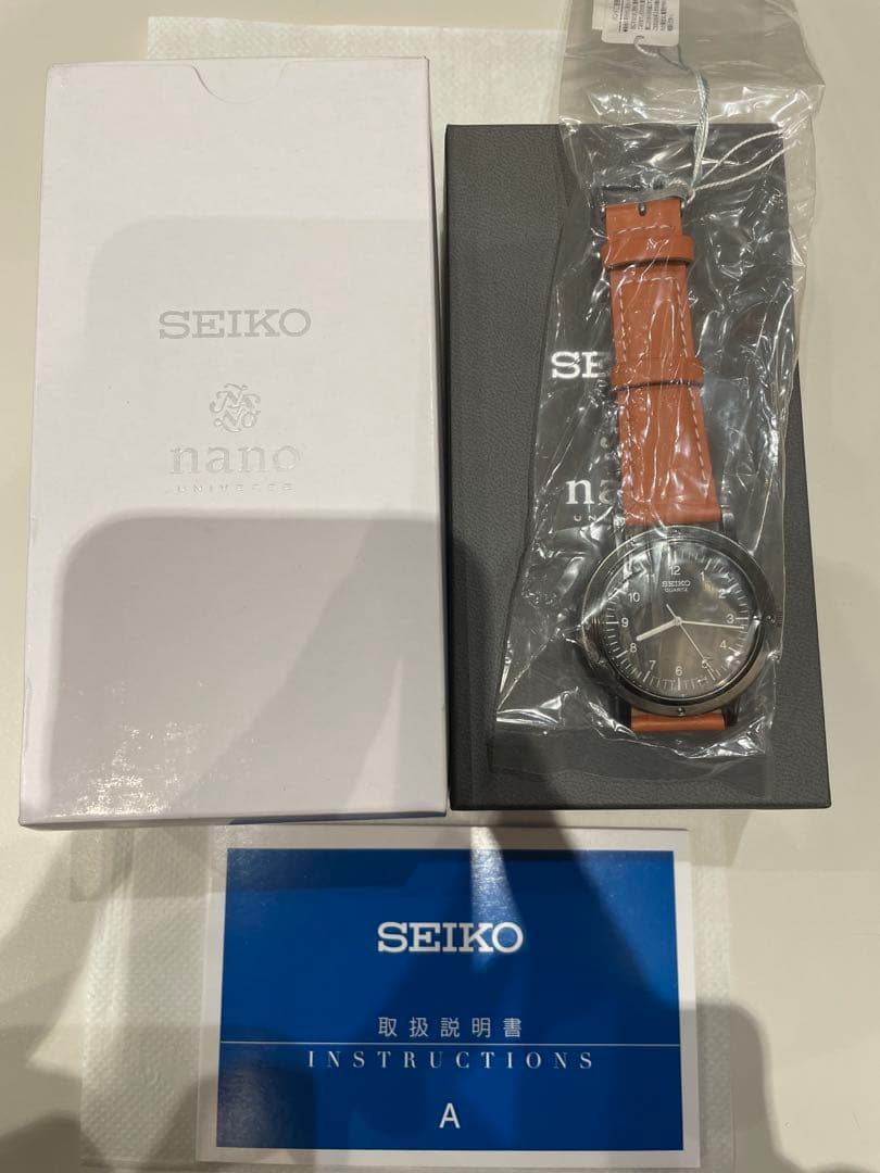 未使用品　セイコーシャリオ ナノユニバース　スティーブ・ジョブズ復刻モデル