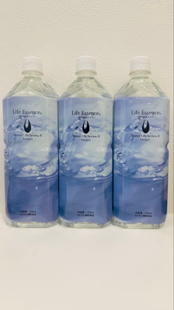 【新春特価１月購入】【洗浄スポンジ付】1000mlライフエッセンス３本組ポタポタ 9月購入】1000mlライフエッセンス＆洗浄スポンジ ポタポタクラブ