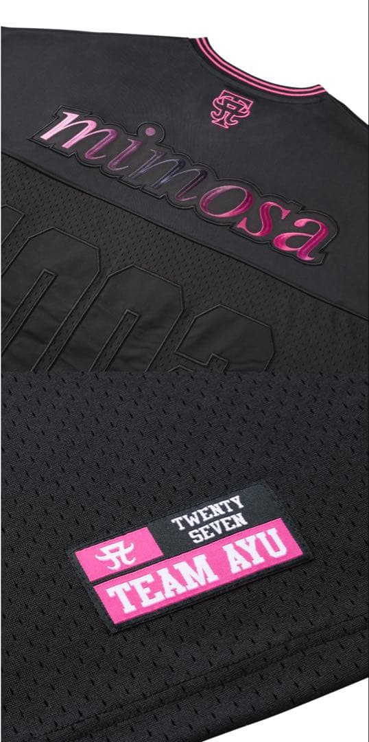 新品未開封☆浜崎あゆみ ユニフォームシャツ S mimosa TA 受注生産