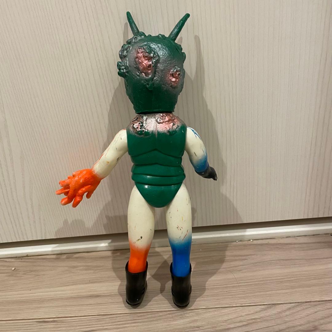 最終価格 バンダイ フランケルゲ ソフビ 当時物 超人バロム1 ブルマァク