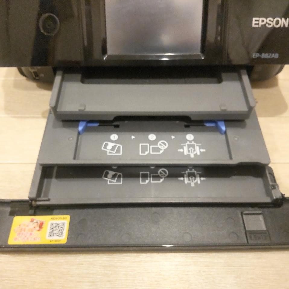 ジャンク品 EPSON EP-882AB インクジェットプリンター ブラック - メルカリ