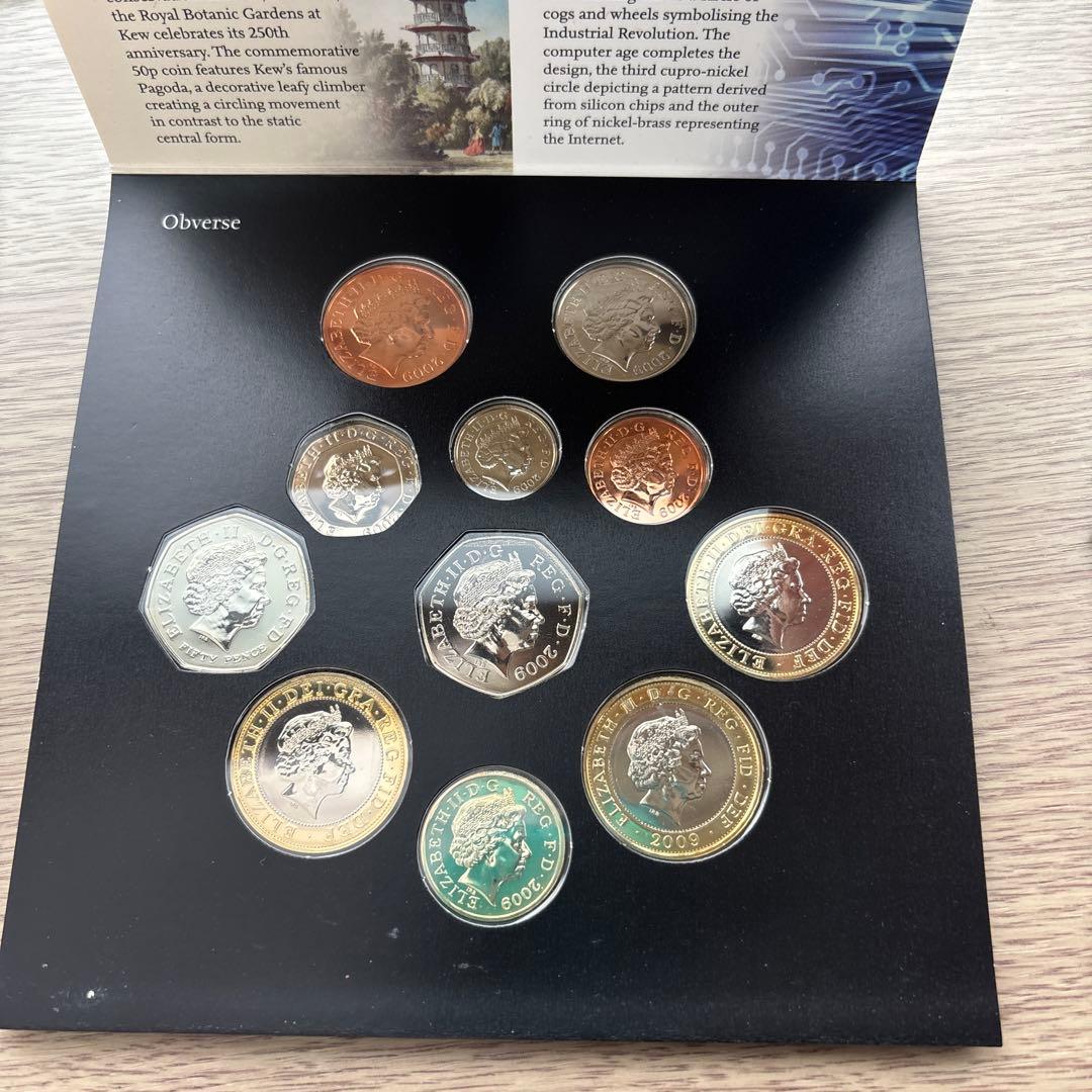 超希少 2009年 イギリス キューガーデン 50ペンス硬貨 - メルカリ