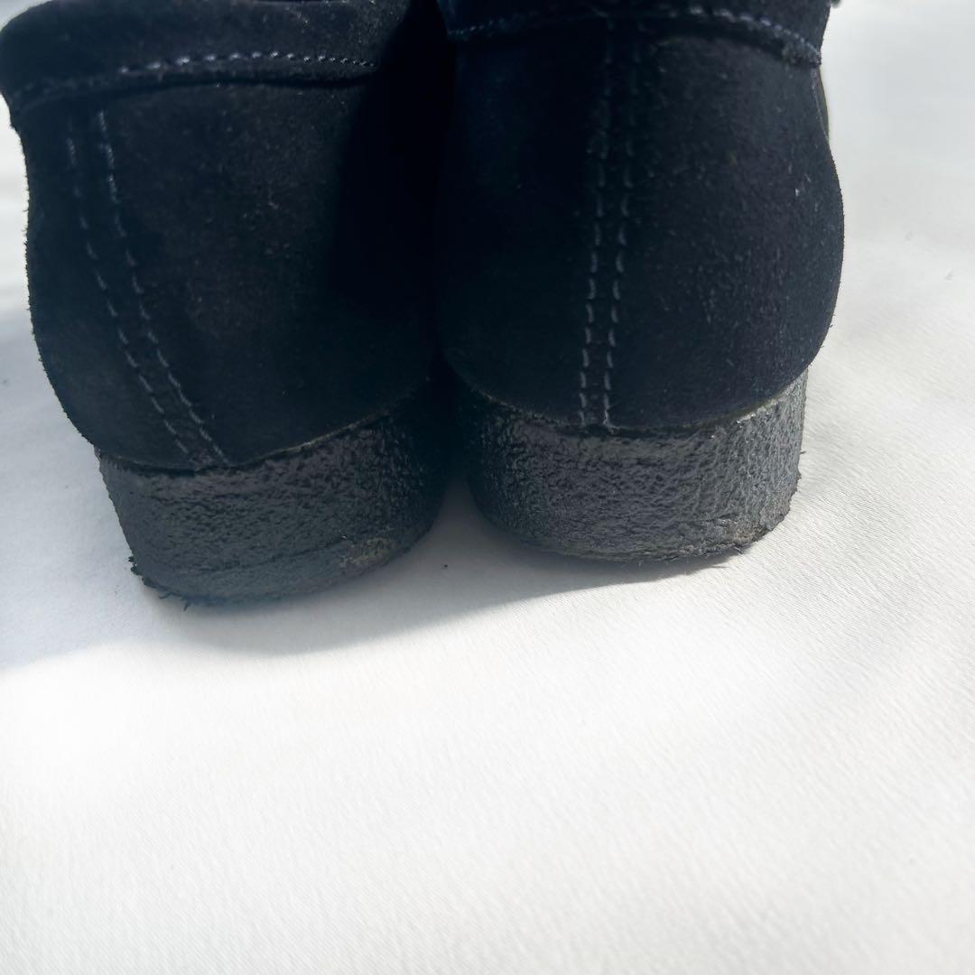 【希少・美品】ビューティー＆ユース 別注CLARKSWALLABEE NAVY