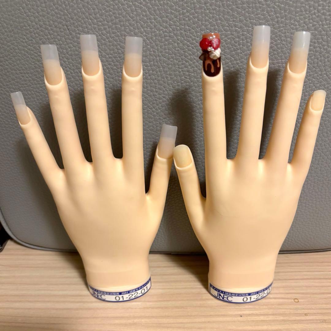 ネイリスト技能検定 認定モデルハンド JNEC認定モデルハンド｜公益財団