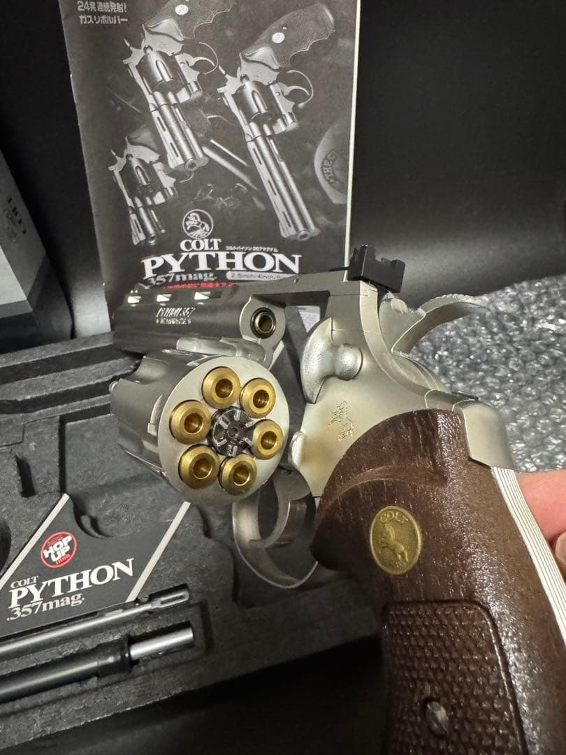 COLT PYTHON .357mag ガスリボルバー 6インチ マルイ
