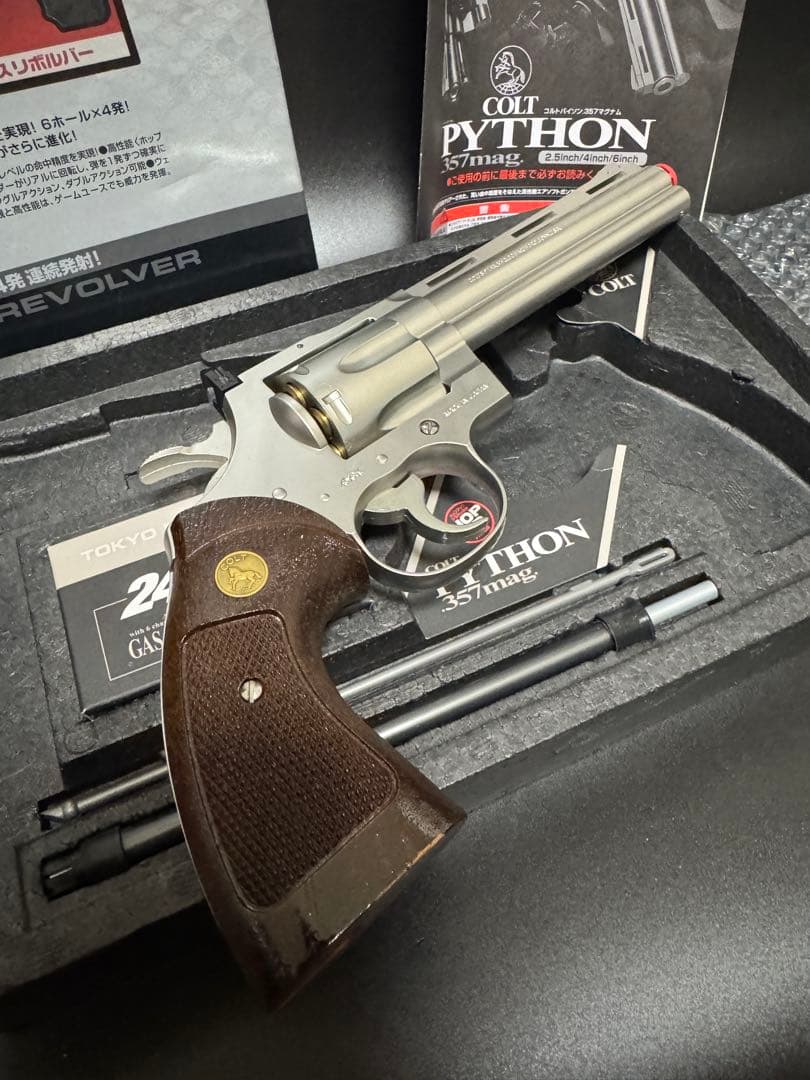 COLT PYTHON .357mag ガスリボルバー 6インチ マルイ