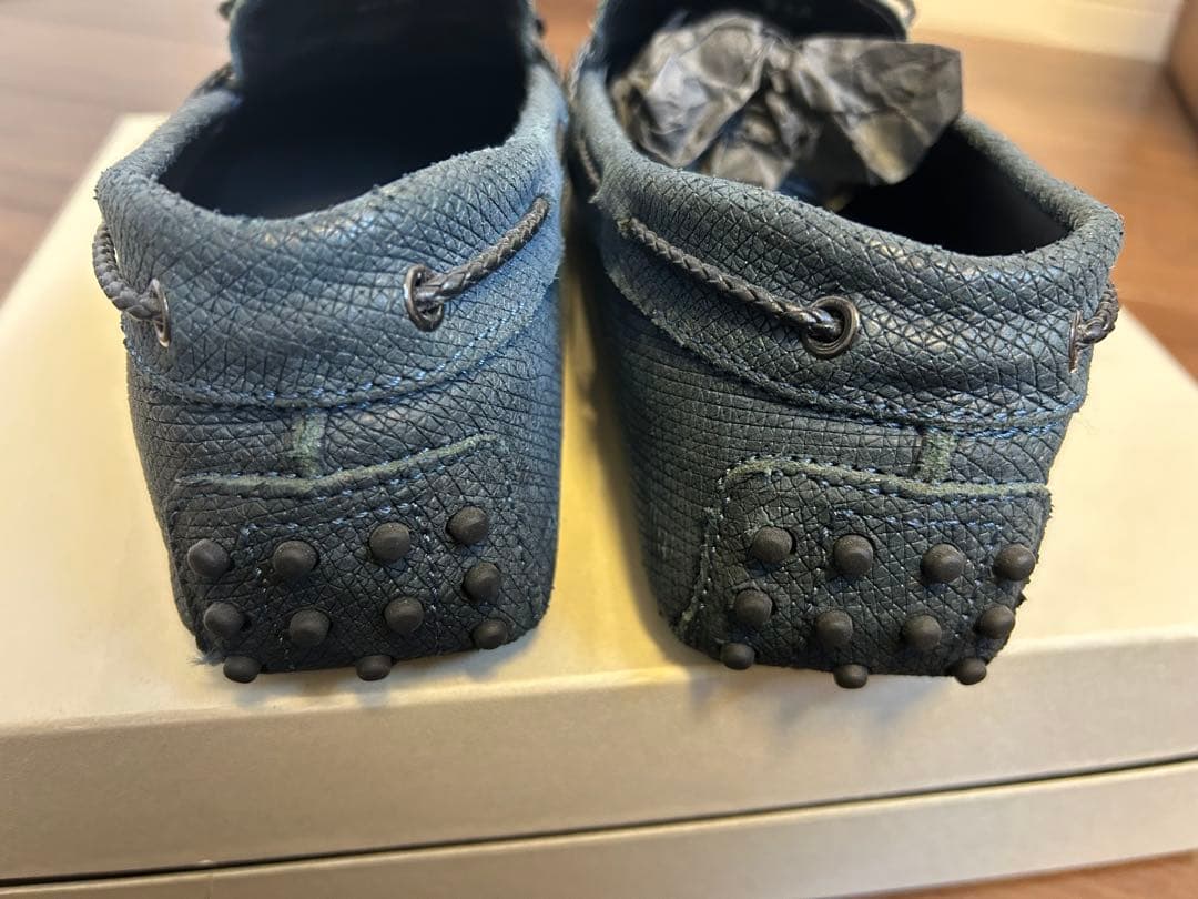 未使用トッズ⭐︎ドライビングシューズメンズネイビー