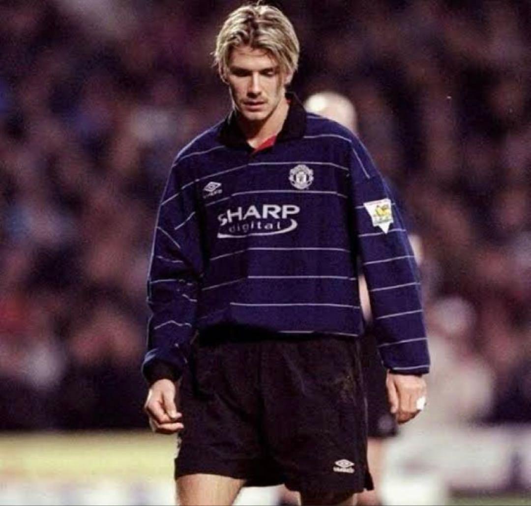 激レア 99-00 マンチェスターユナイテッド アンブロ 長袖ユニフォーム