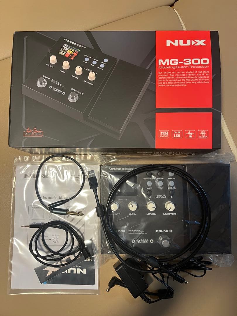 NUX MG-300 付属品完備+おまけ付き
