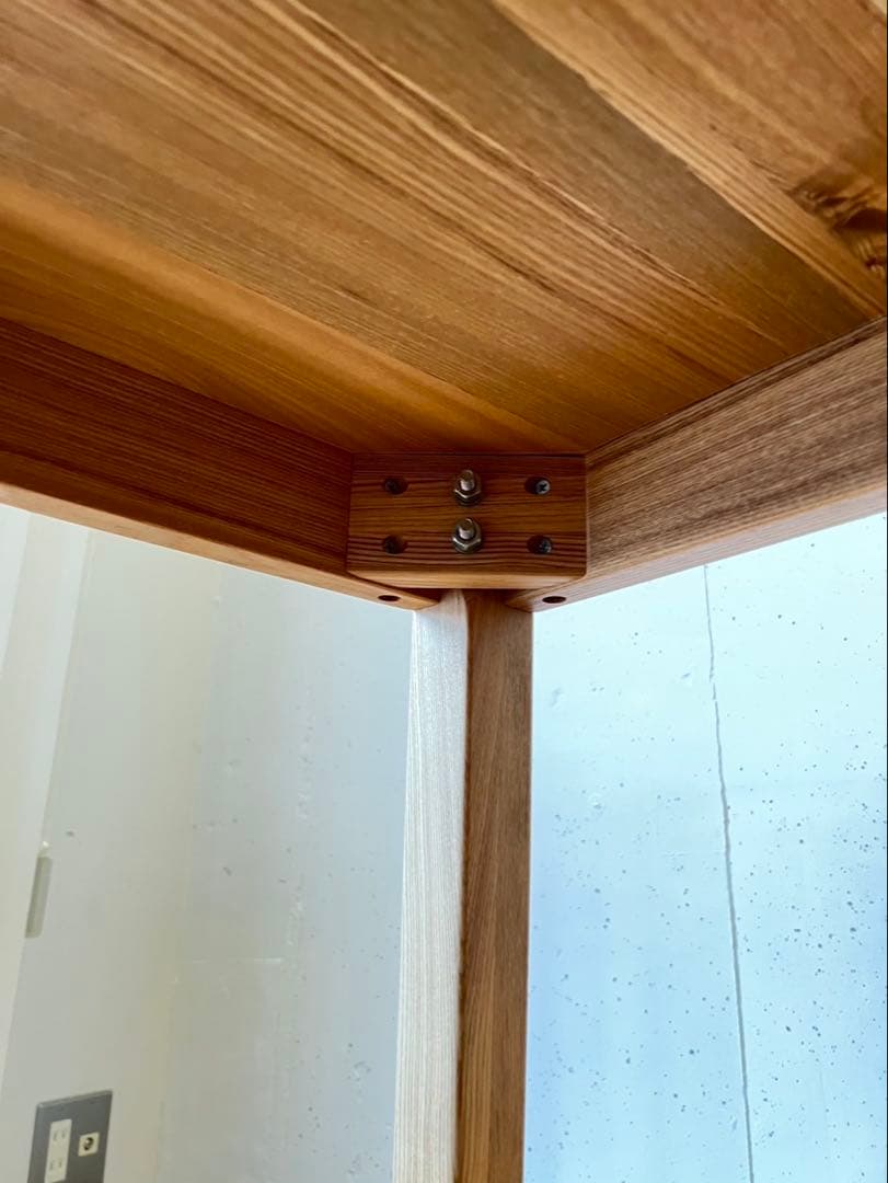 無印良品 ダイニングテーブル 廃盤 希少　タモ材