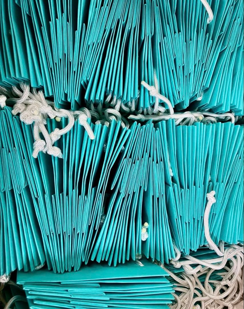 Tiffanyティファニー ミニショッパー紙袋100枚