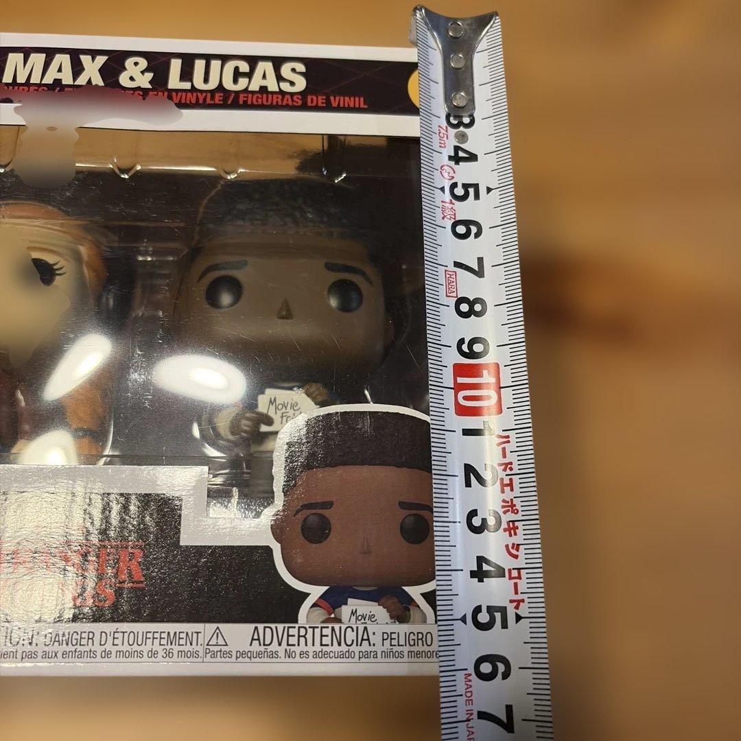 ストレンジャーシングス　マックス&ルーカス　フィギュア　POP TV