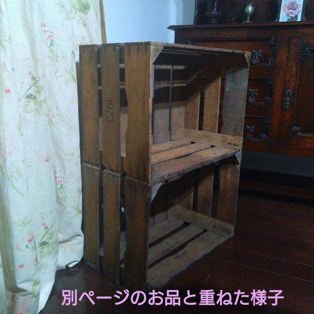 稀少 オランダ古物 苗物用 野菜用 古いベジタブルウッドボックス