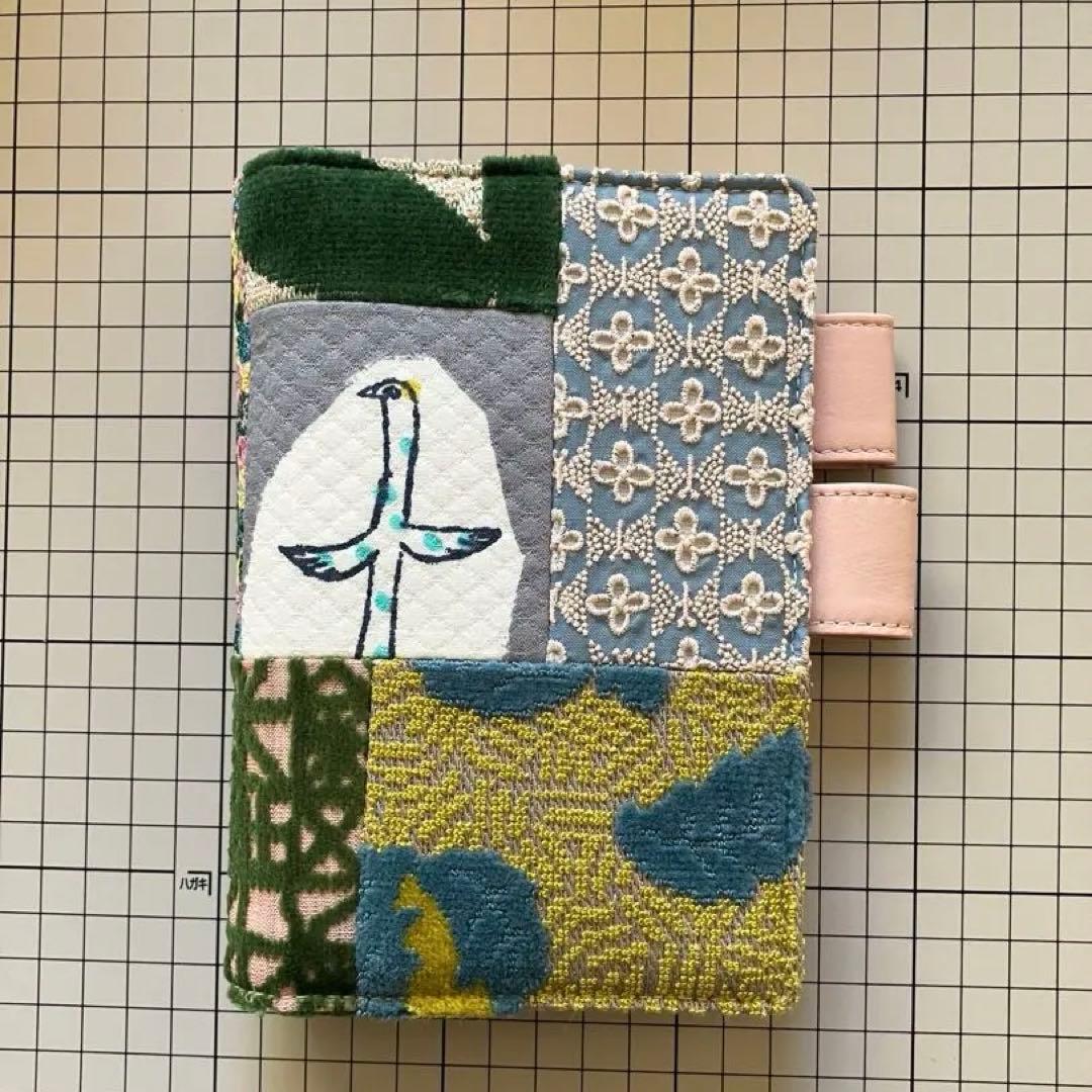 レア♪ミナペルホネン　ほぼ日手帳カバー　piece ピース　a6 オリジナル