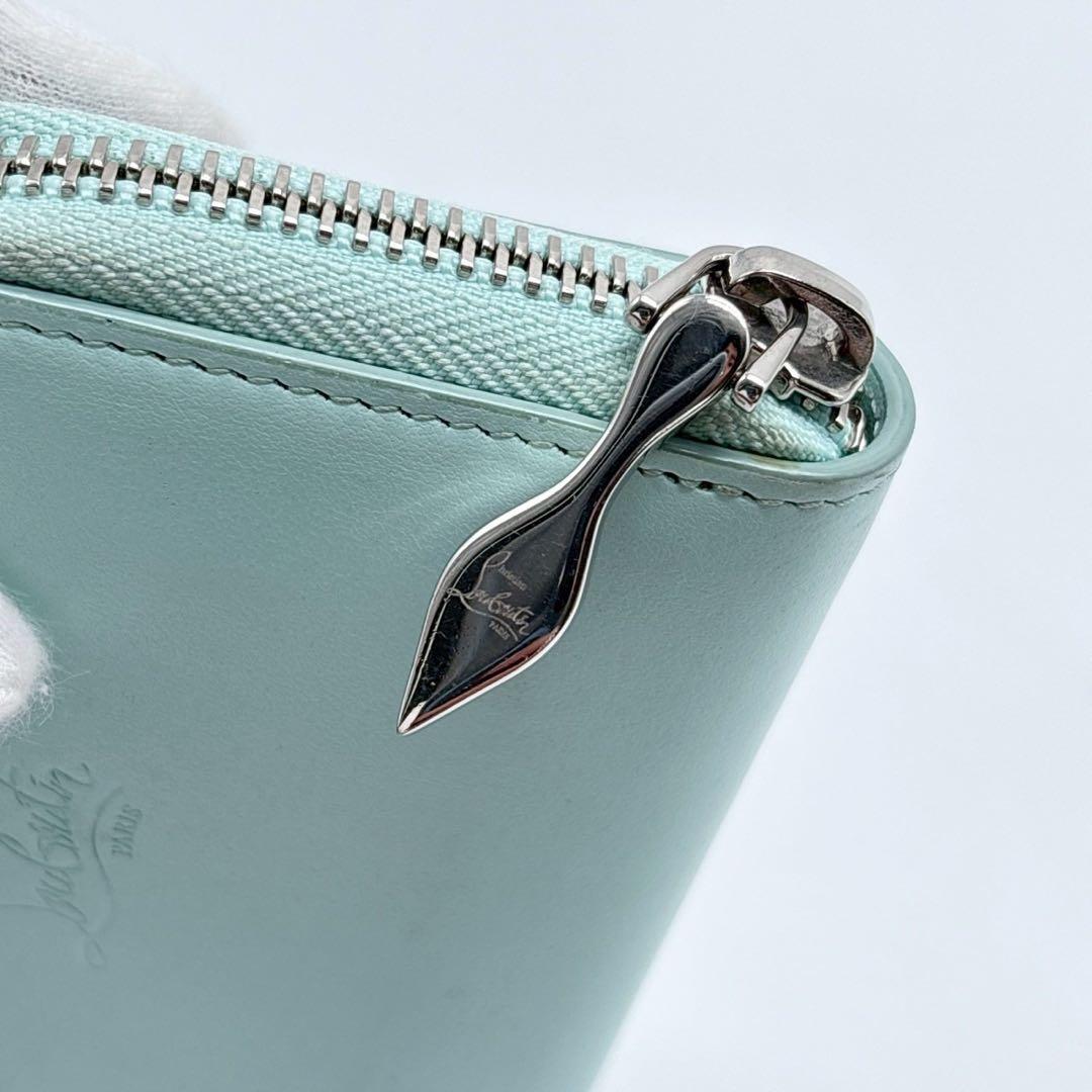 Christian Louboutin ケース ルブタン 財布 水色