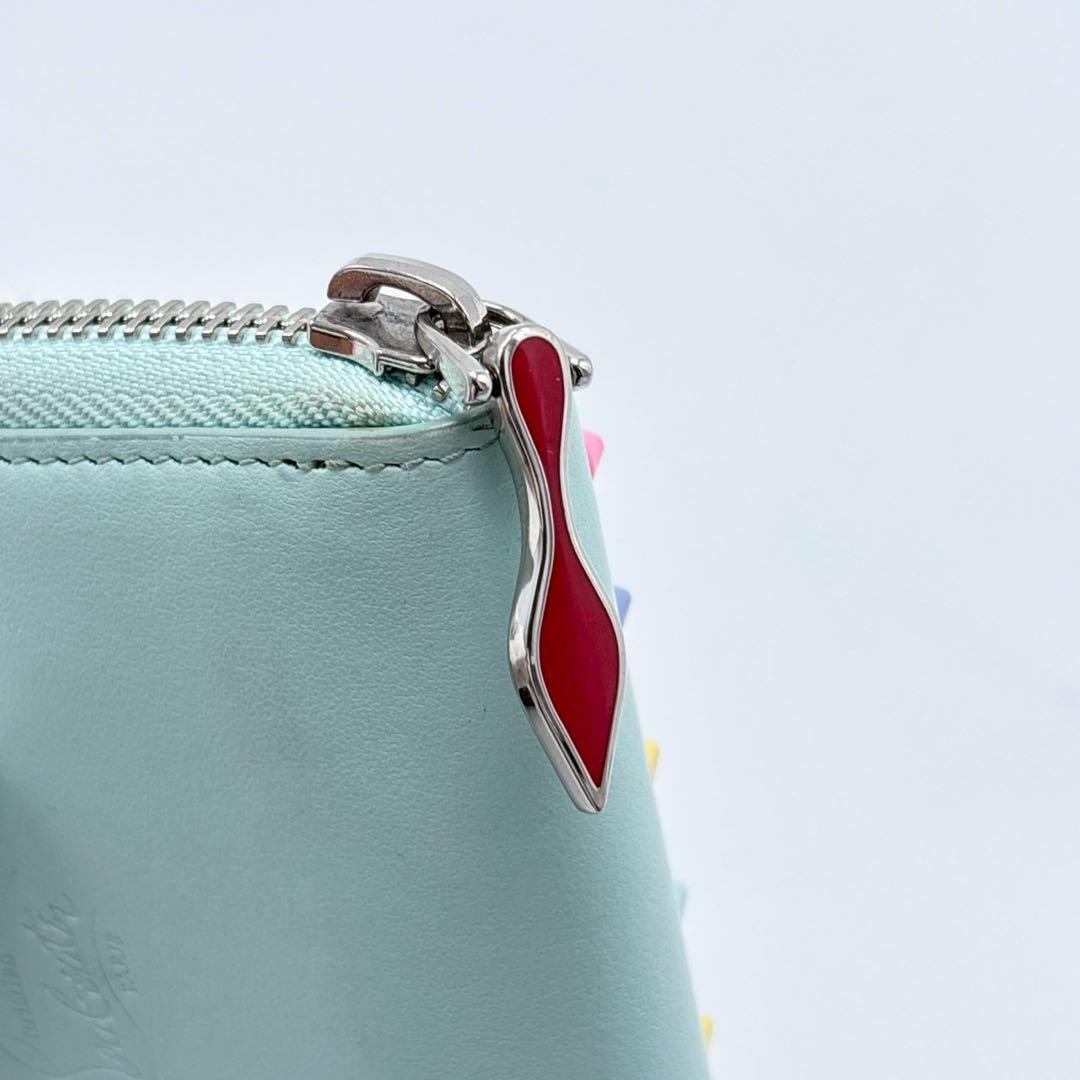 Christian Louboutin ケース ルブタン 財布 水色