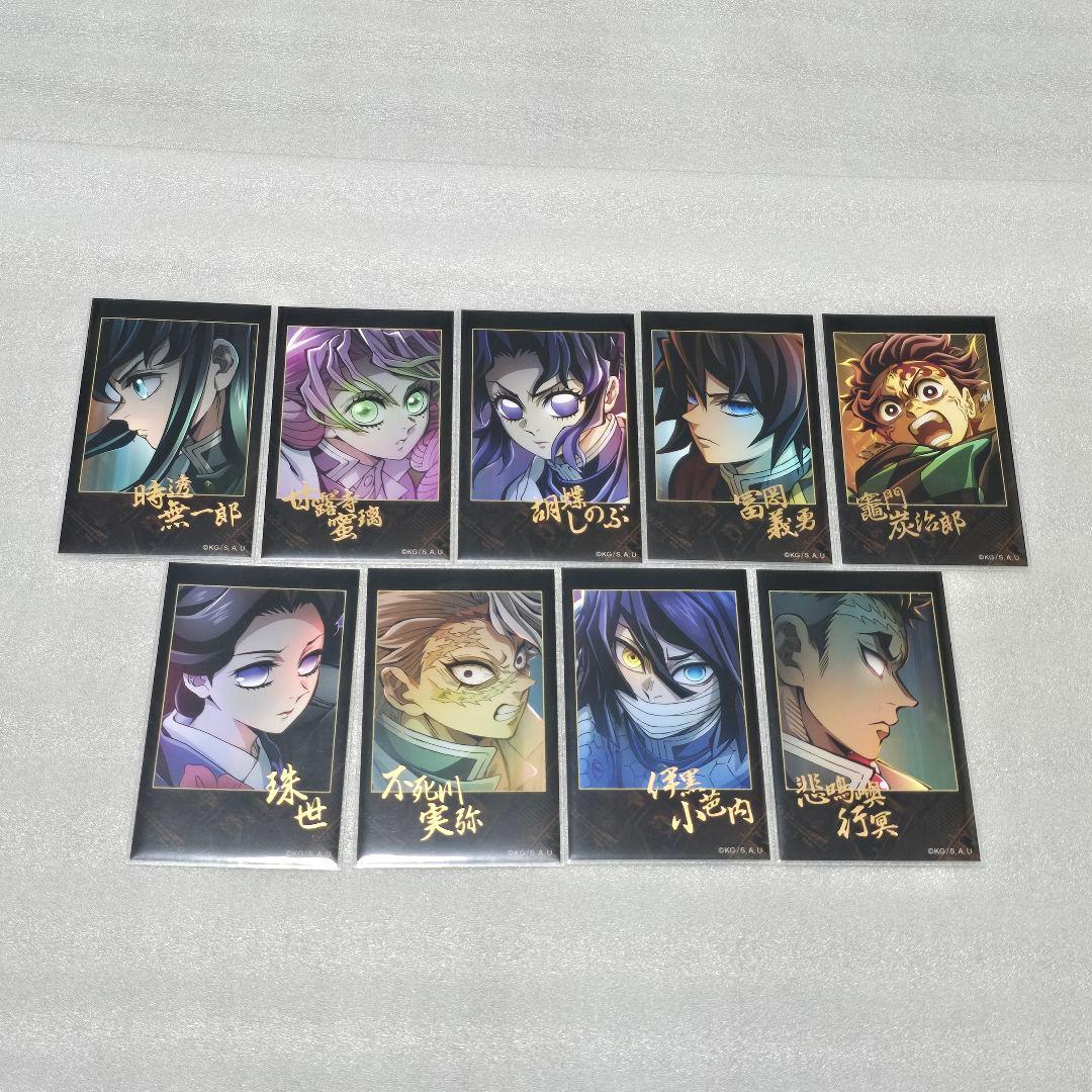 鬼滅の刃 無限城編 ティザービジュアル ランダムチェキ風ブロマイド