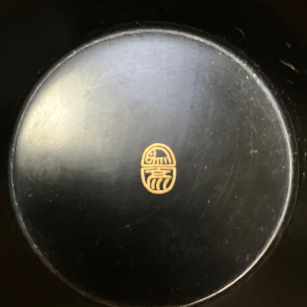 象彦　蓋つき汁椀　5客　吸物椀　木製漆器 金箔　千筋金彩　高級うるし塗り