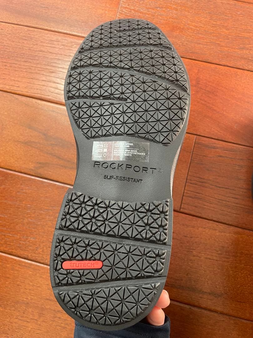 新品　ROCKPORT 防水 黒 ビジネスシューズ