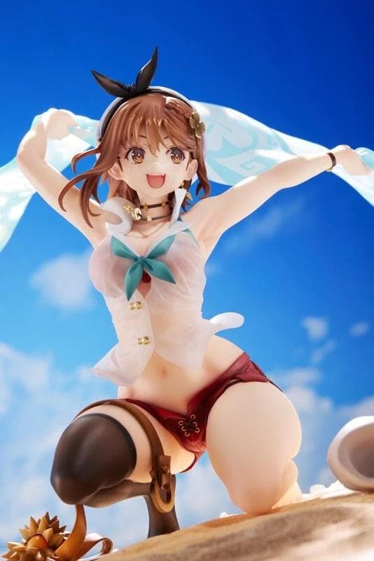 ライザのアトリエ ライザ フィギュア 新品未開封 あみあみ限定タペストリー付