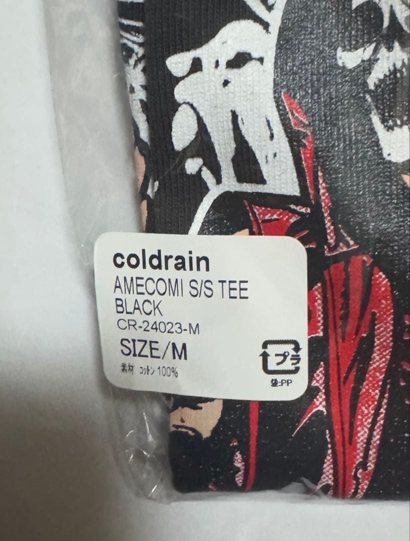 coldrain アメコミTシャツ coldrain amecomi アメコミ シャツ XL TEES