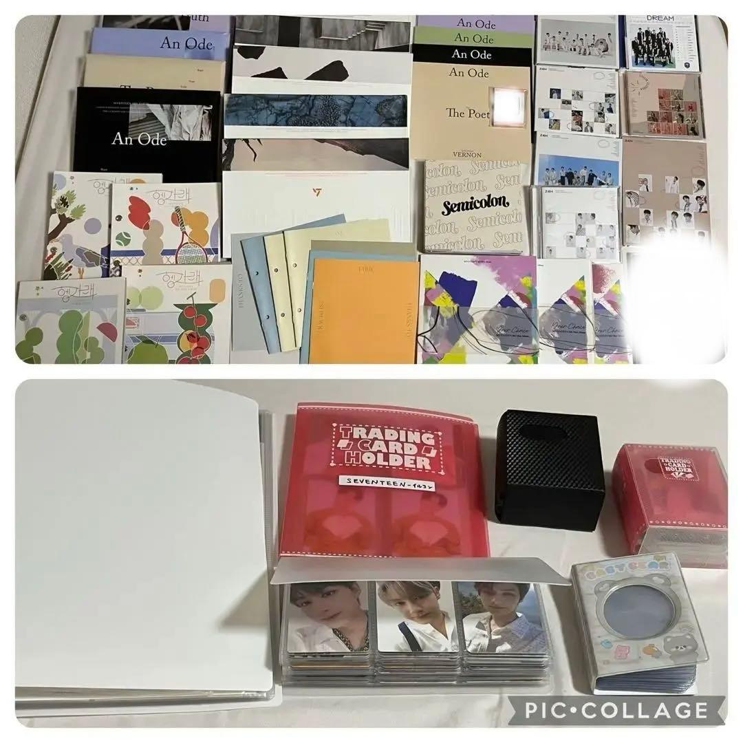SEVENTEEN セブチトレカ グッズ アルバム 缶バッジまとめ売り値下げ可能 SEVENTEEN セブチトレカ グッズ アルバム 缶バッジまとめ売り値下げ