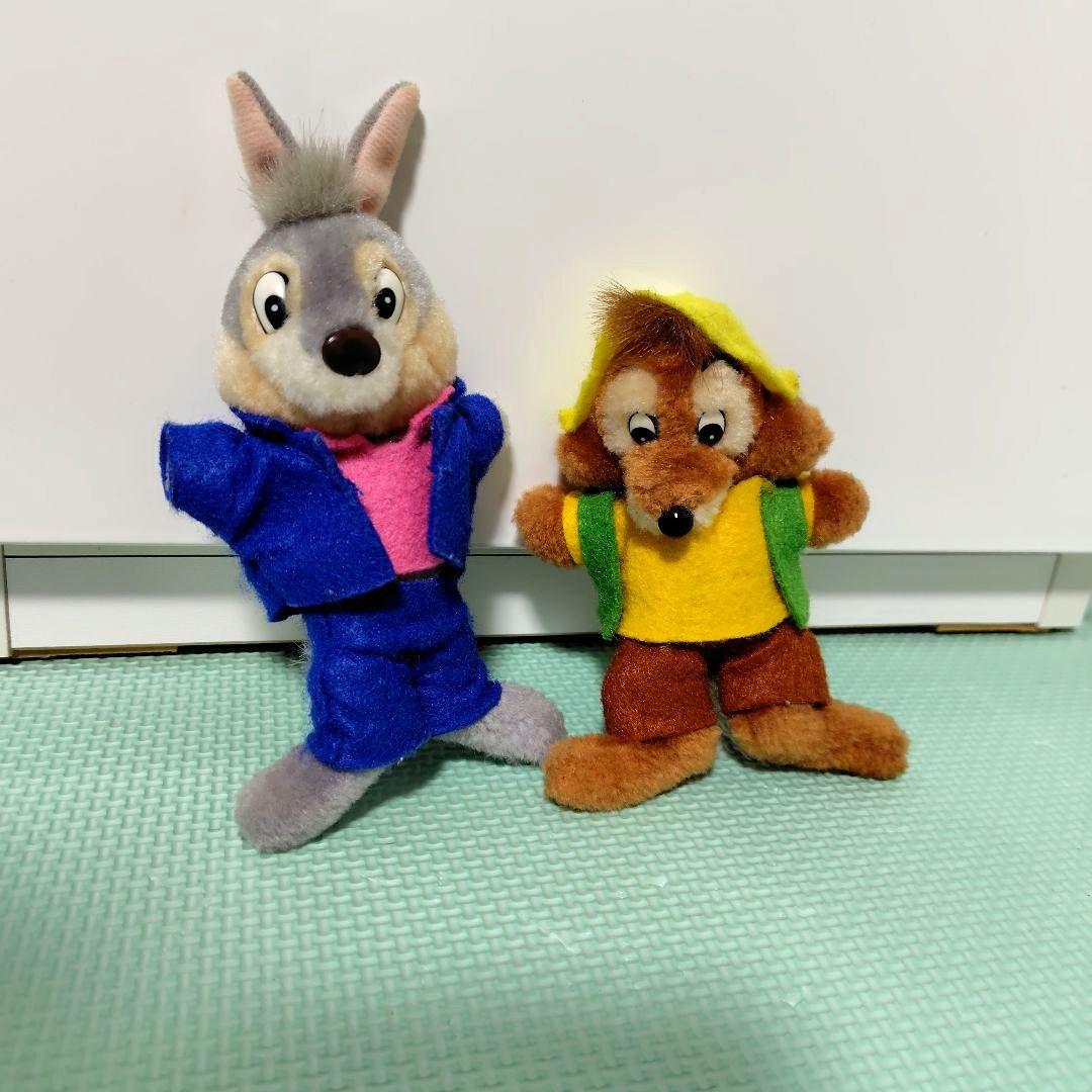 スプラッシュマウンテン ウサギ キツネぬいぐるみ - メルカリ