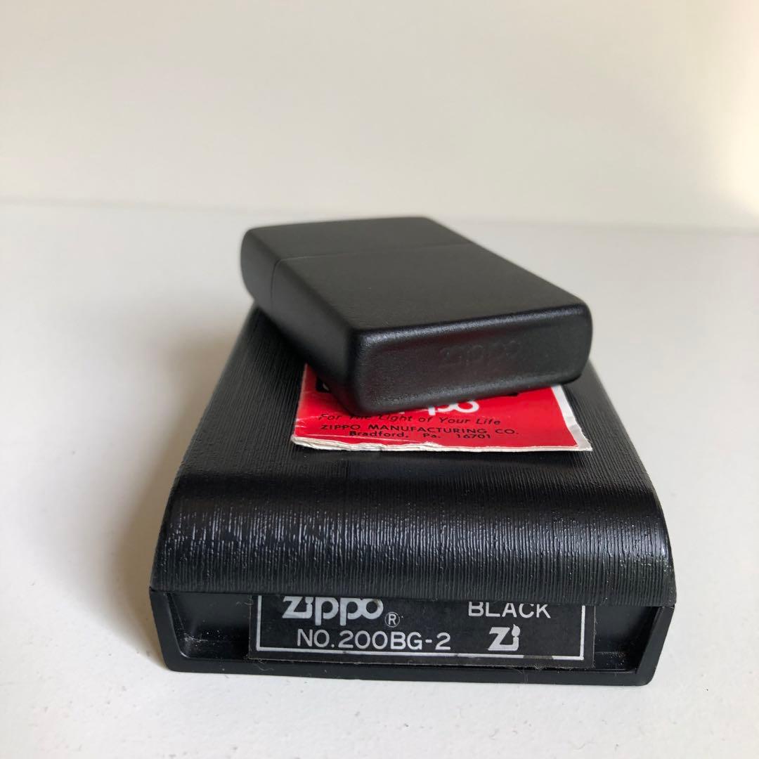 レア1982年製未使用ZIPPO イタリックロゴデザインZIPPO