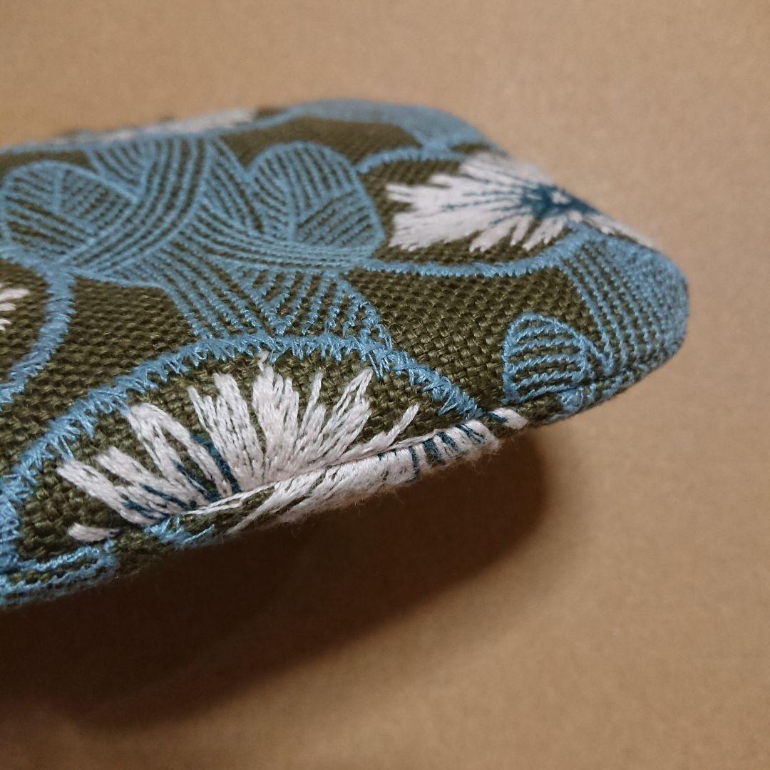 未使用 ミナ ペルホネン カドルパース hanakaze ハナカゼ がま口ポーチ