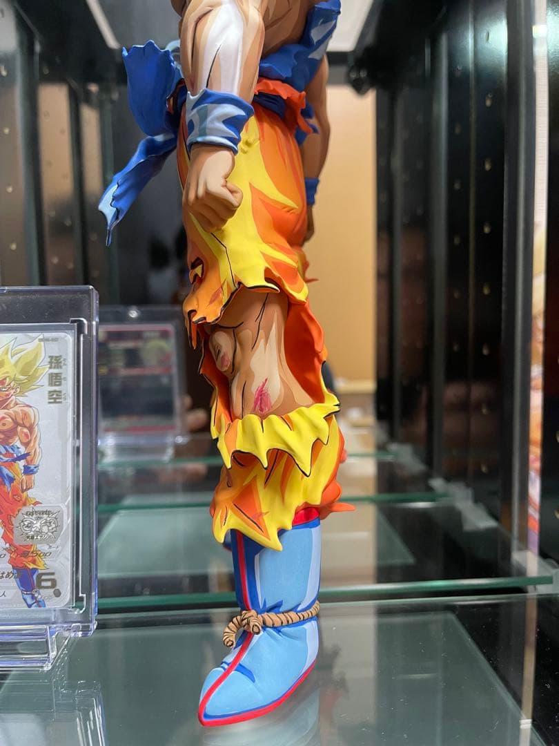 ドラゴンボール　孫悟空　リペイント　伝説の超サイヤ人　二次元彩色