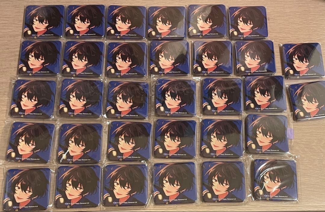 朔間　凛月Knights trip スク缶　スクエア缶バッジ　缶バッジ　あんスタ あんスタ trip スクエア 缶バッジ 朔間凛月