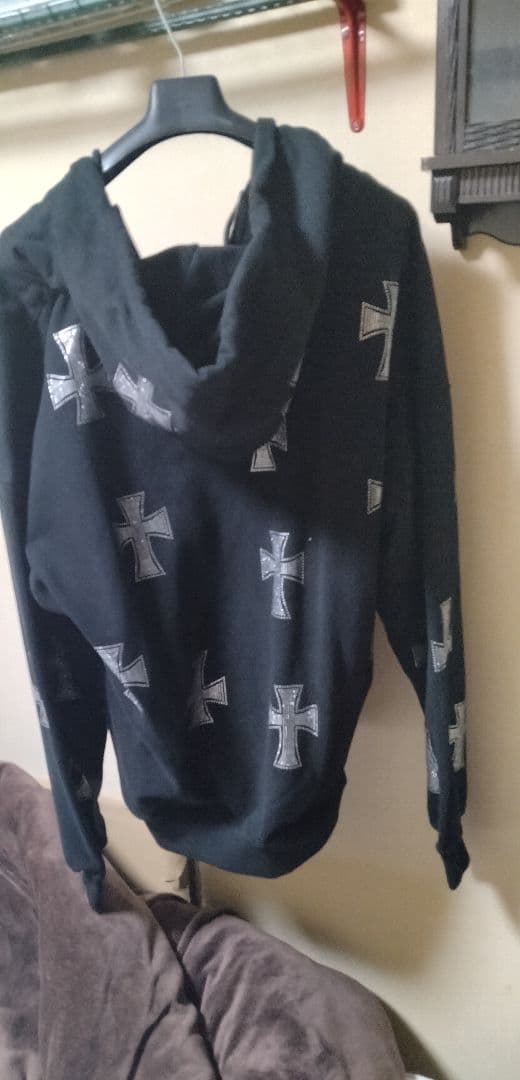 UnknownLondonメンズラインストーンパーカー新品ＸＬ