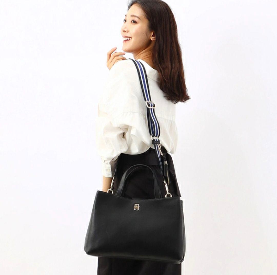  モノグラム2WAYサッチェルバッグ ブラック OS