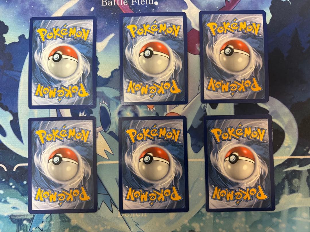 英語版　夏ポケカ　ブースター　サンダース　シャワーズ6枚セット