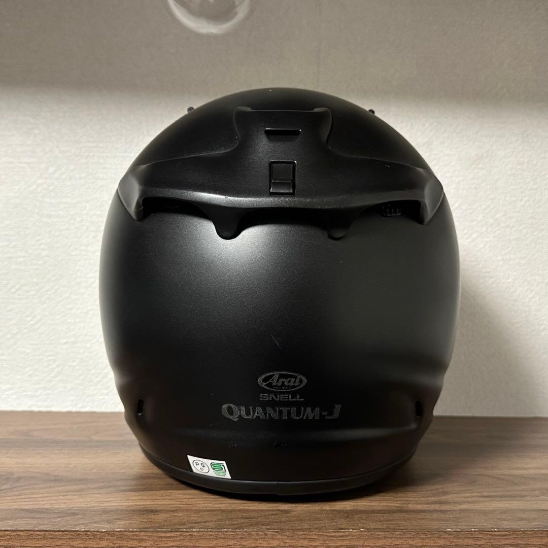 Arai \"Quantum‐j\" スモークシールド装備 【すぐ発送・送料込】