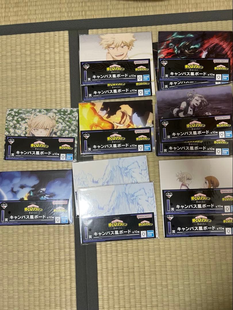 ヒミコ・トガ フィギュア、ポストカード、A3クリアポスター、ラバー