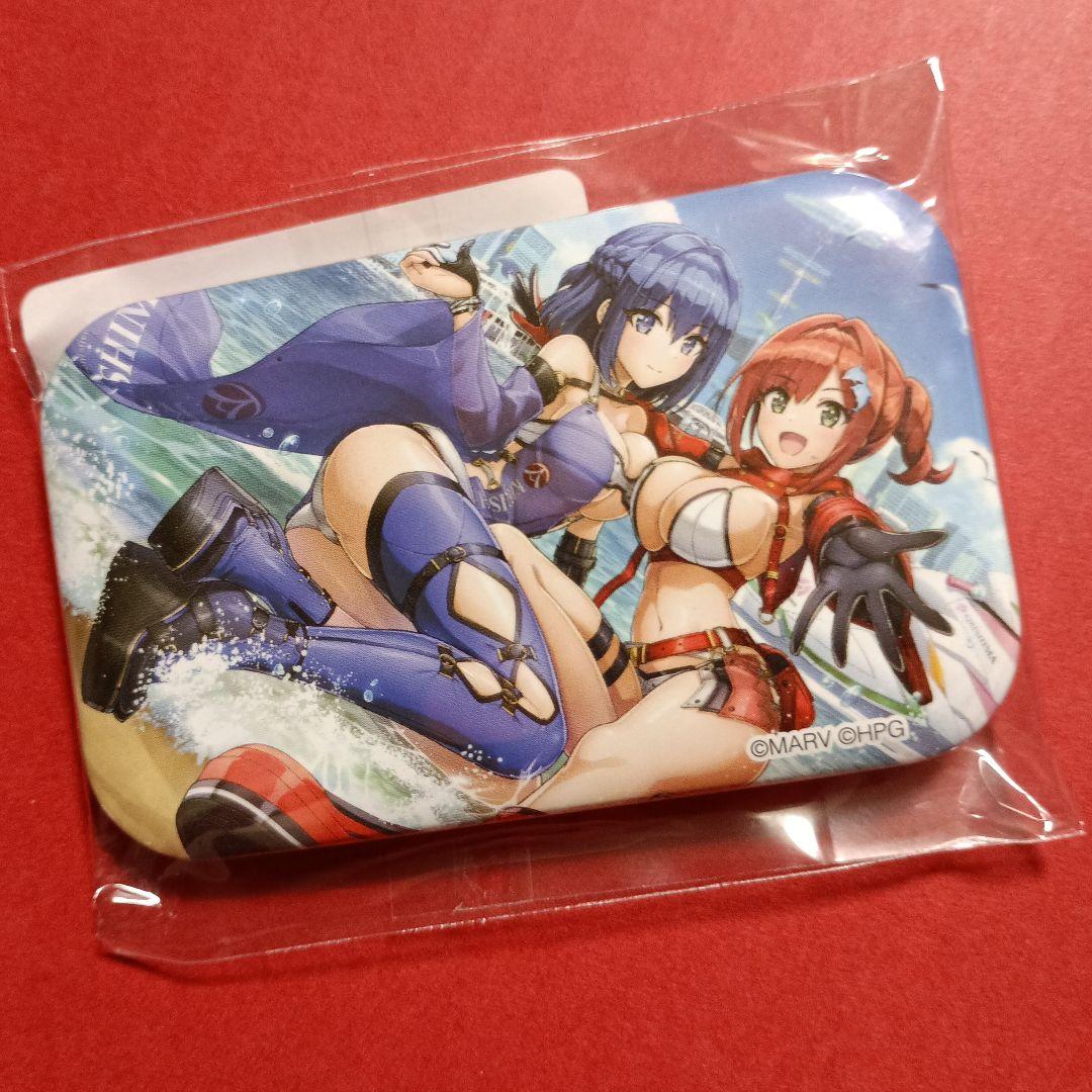 ドルフィンウェーブ ドルウェブ 入華＆みちる スクエア缶バッジ - メルカリ