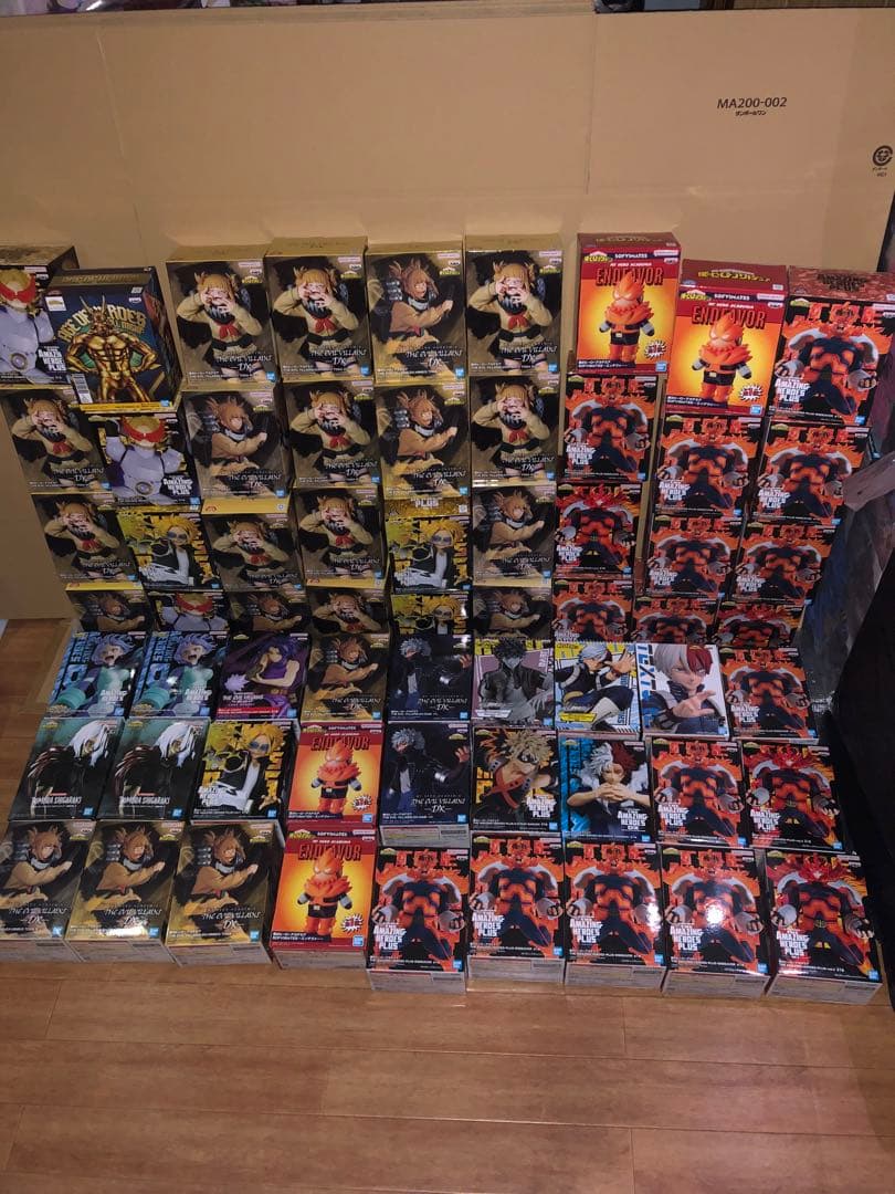 ヒロアカ　フィギュア　エンデヴァー　トガヒミコ　轟　爆轟　荼毘　ねじれ　63個