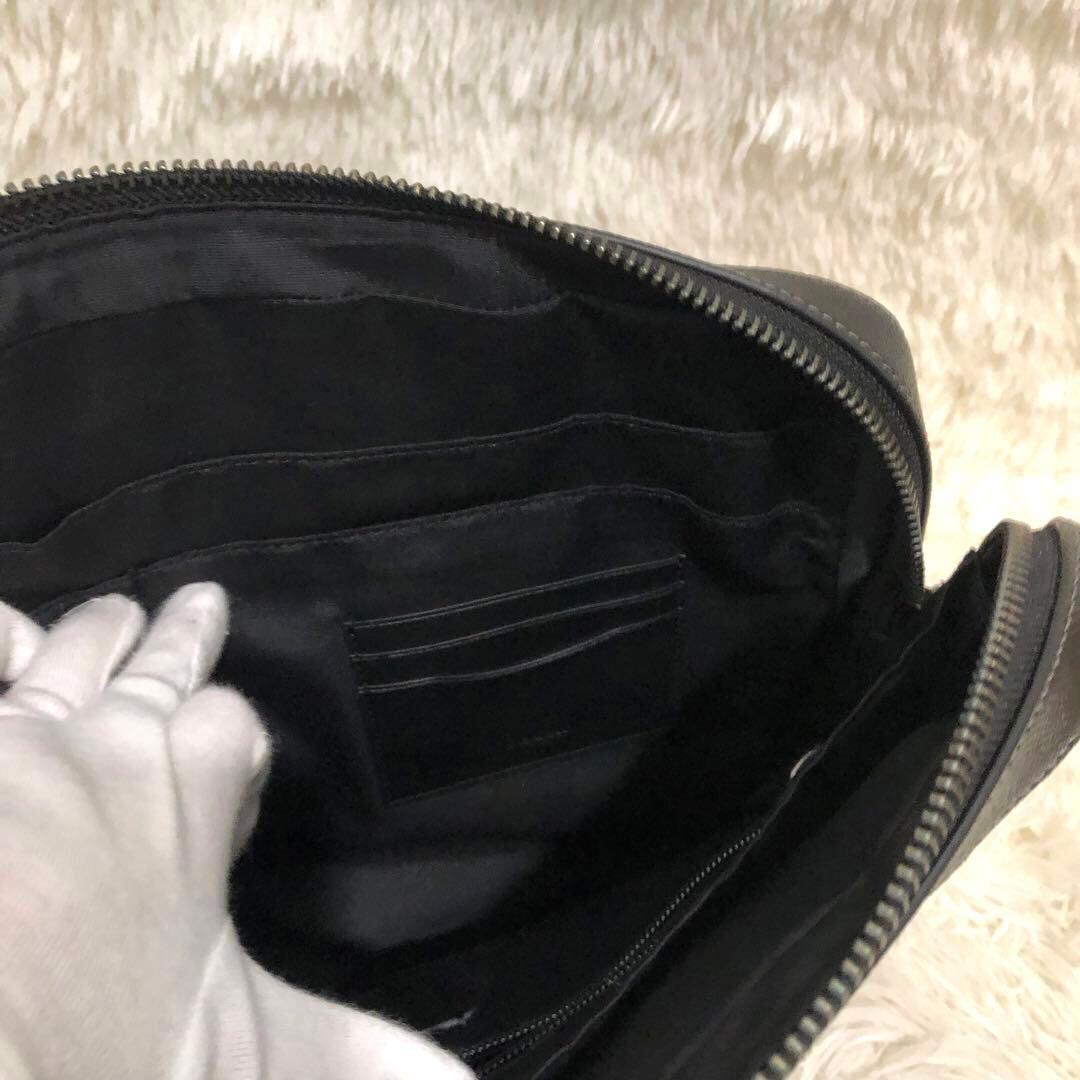 新品同様☆コーチ レザー　2way ビジネスバッグ ショルダーバッグ イーサン