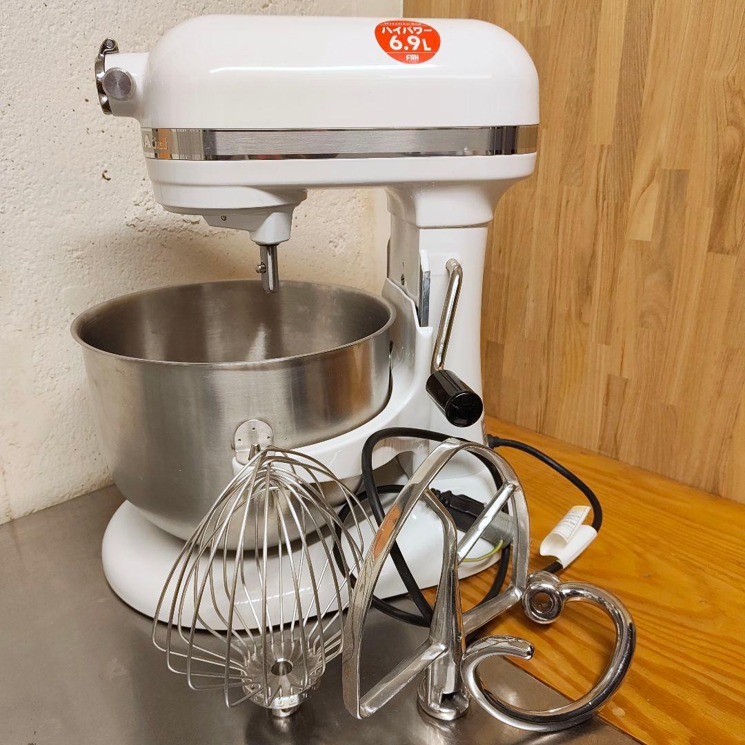 【整備済、使用少】KSM7WH KitchenAid キッチンエイド　ホワイト スタンドミキサー キッチンエイド KSM7WH - as kitchen（アズキッチン）
