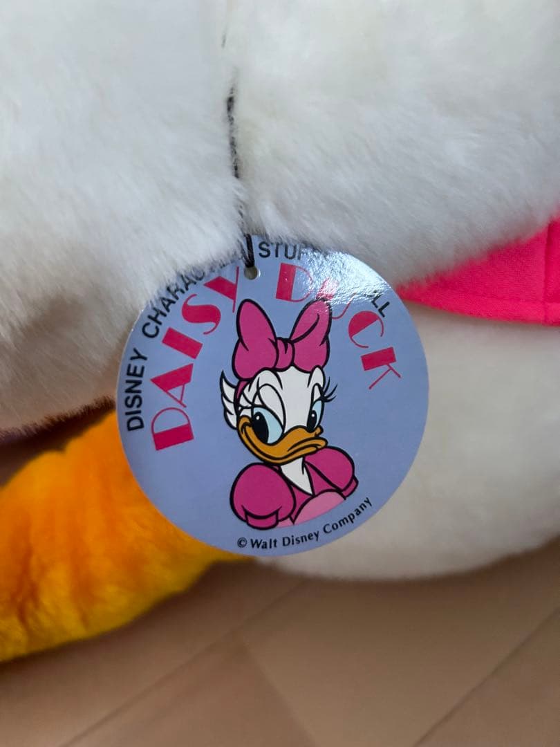 ヴィンテージ　ドナルドダック＆デイジーダック(Ｌ)　50㎝