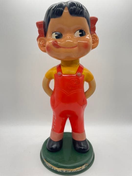 不二家 ペコちゃん 売れ筋 首振り人形 昭和レトロ アンティーク