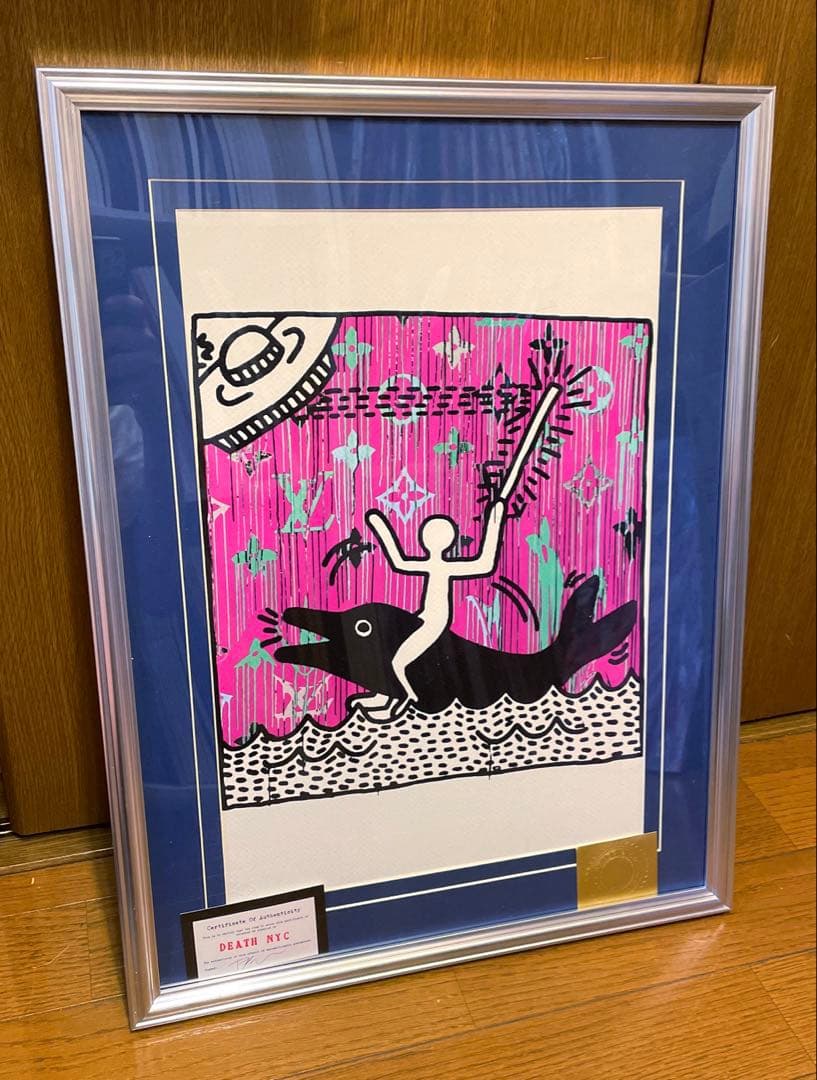 額込 世界限定100枚DEATH NYC アートポスター 現代アート 54