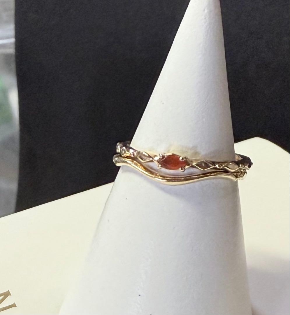 ◼️現行品◼️【NOJESS】K10デザインリング