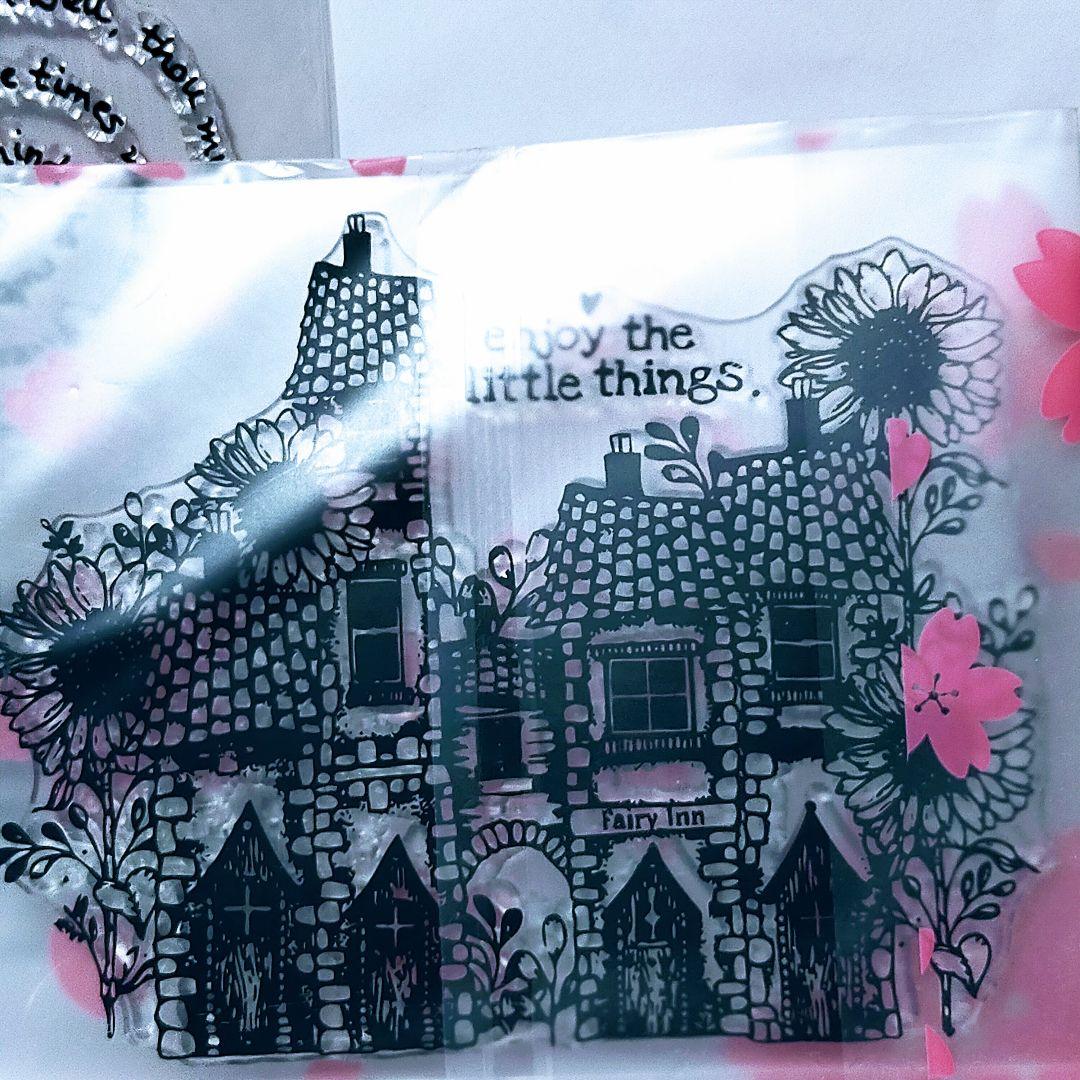 420)【海外製 】クリアスタンプ おすすめ2枚セット〜妖精セット〜