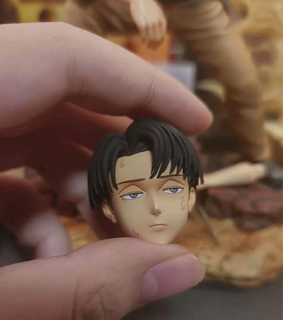 進撃の巨人 リヴァイ·アッカーマン ガレージキット ガレキ スタチュー③