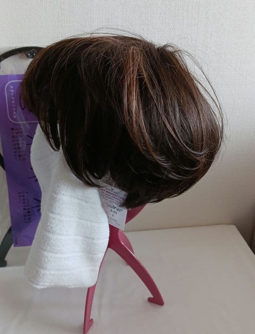 カオリ ナラ ターナー マッシュショート ウィッグ ナチュラルブラウン