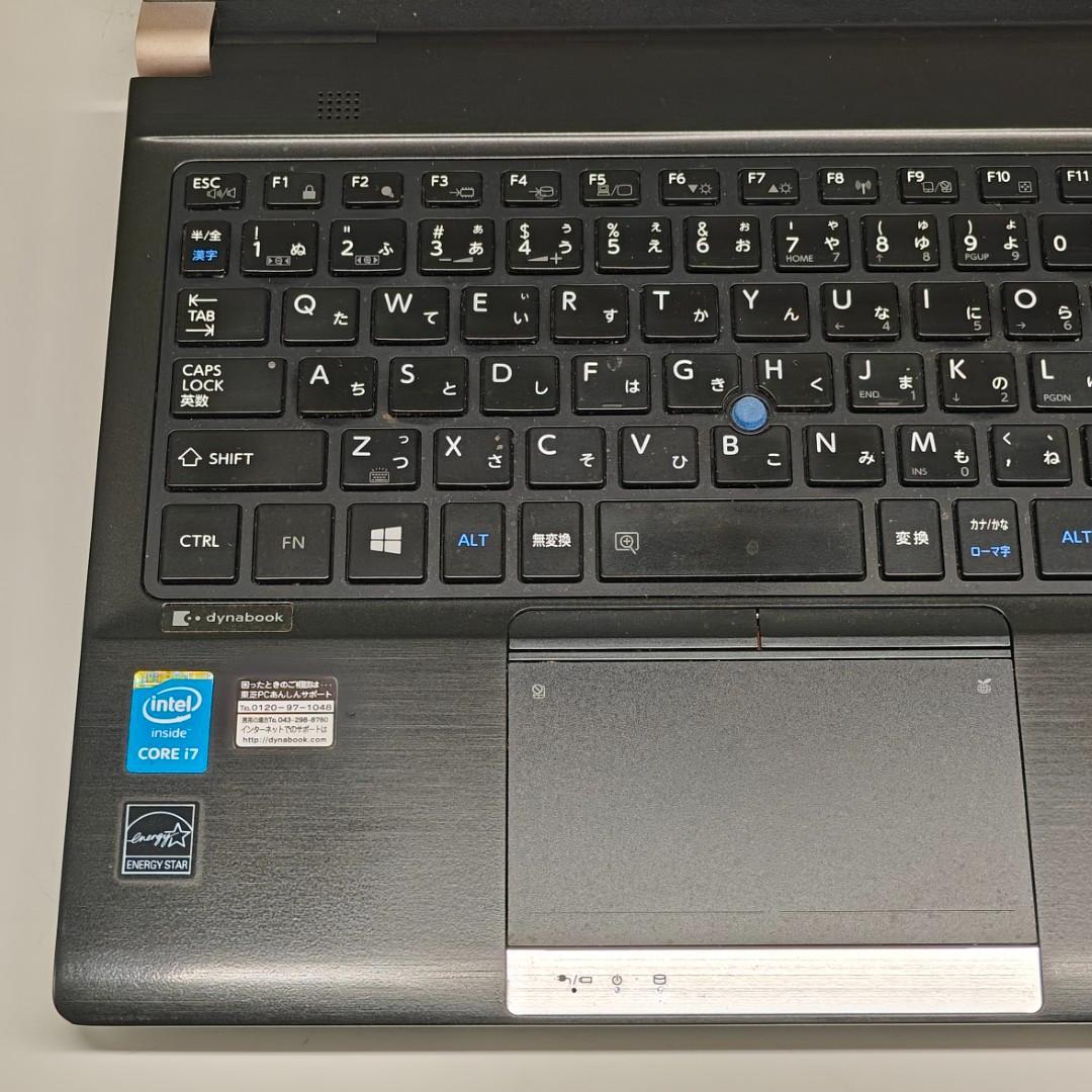 東芝】R73 高速i7 SSD256GB 8GB ブラック ノートPC - メルカリ