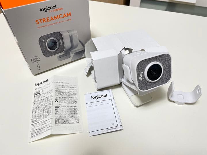 ロジクールStreamCam C980OW オフホワイト ウェブカメラ L108814709