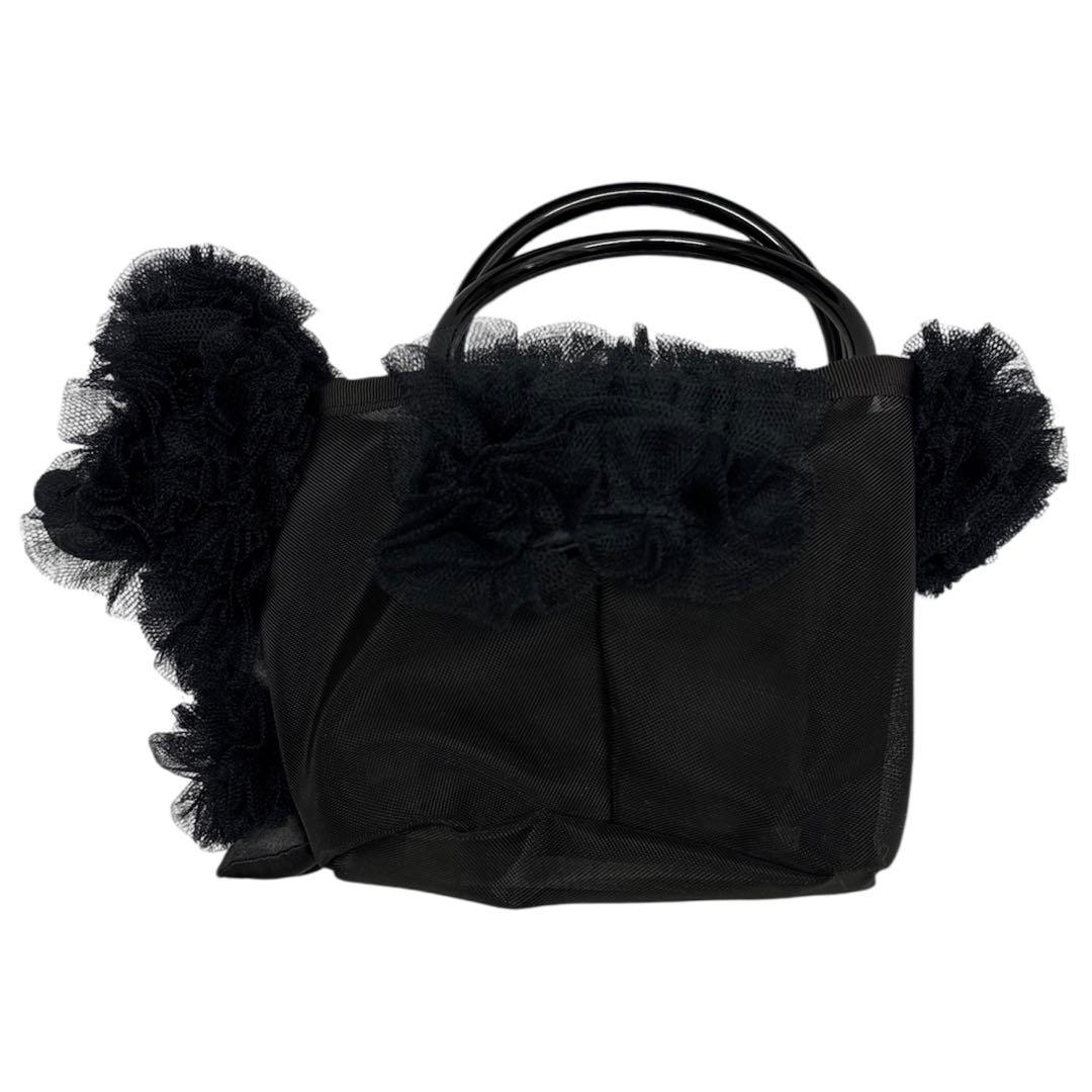 美品　ラドロー　LUDLOW　プードルバッグ　POODLE BAG　ブラック